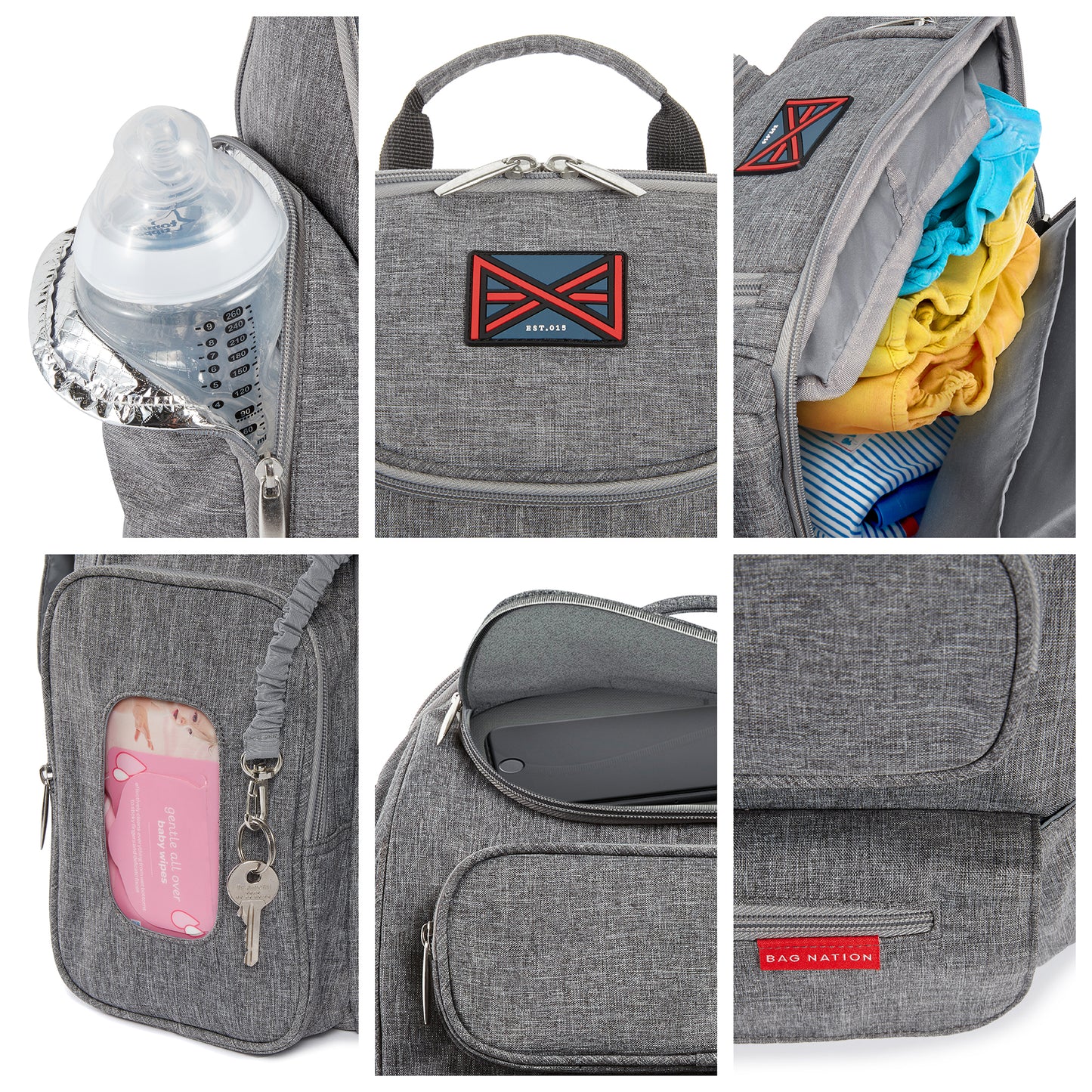 Bag Nation Backpack Diaper Bag